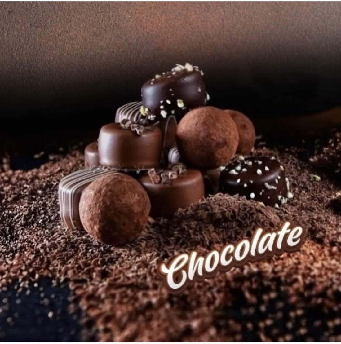 ترافل شوكولاتة بالمكسرات